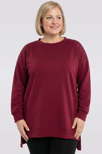 Bluza bordowa