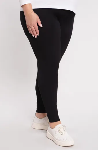 Czarne legginsy