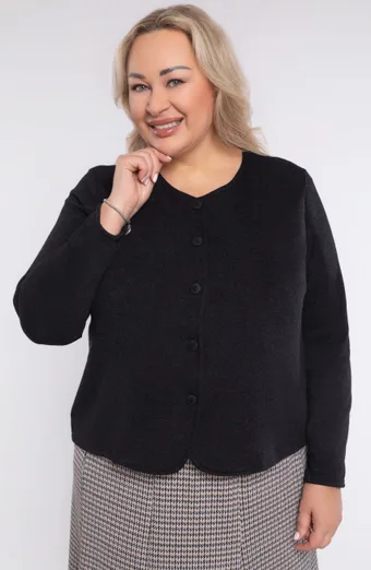 Czarny sweter