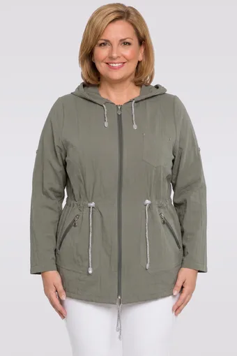 Khaki cienka kurtka